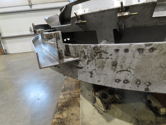 Fortville Feeders Vibratory Parts Feeder 48" Stainless Bowl