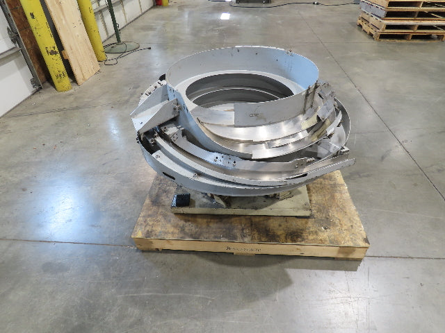 Fortville Feeders Vibratory Parts Feeder 48" Stainless Bowl