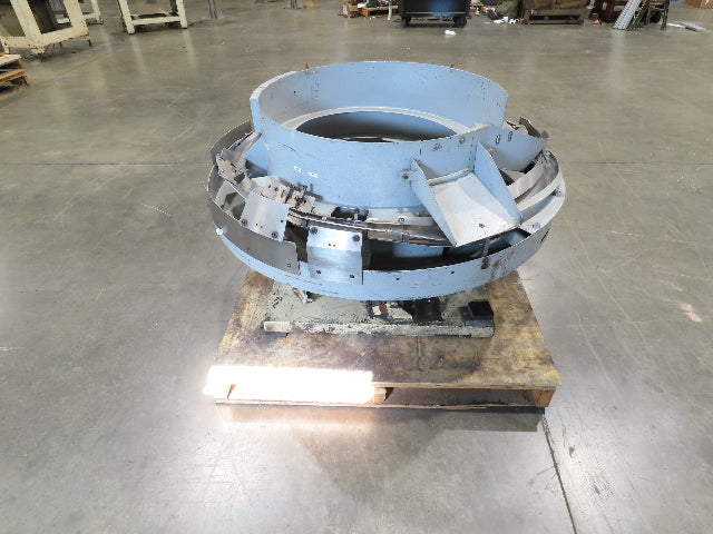 Fortville Feeders Vibratory Parts Feeder 48" Stainless Bowl