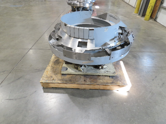 Fortville Feeders Vibratory Parts Feeder 48" Stainless Bowl