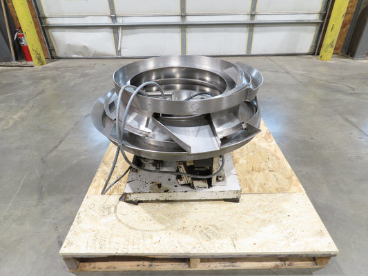 Vibratory Parts Feeder 34" Stainless Bowl 115V