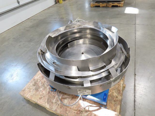 Vibratory Parts Feeder 38" Stainless Bowl 115V
