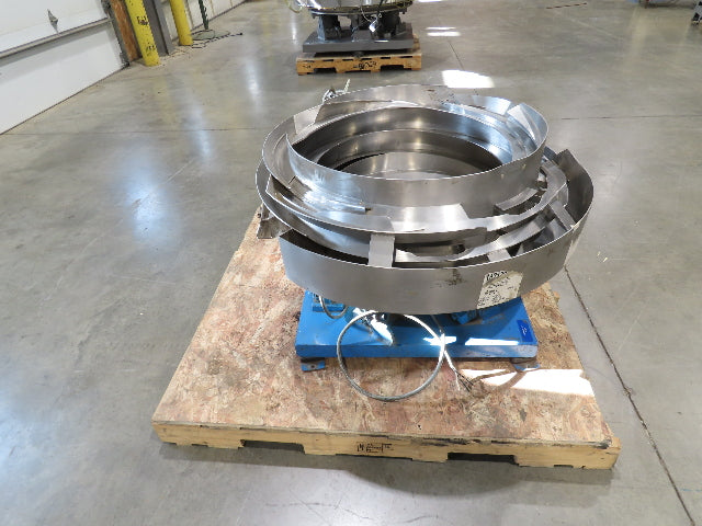 Vibratory Parts Feeder 38" Stainless Bowl 115V
