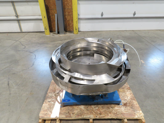 Vibratory Parts Feeder 38" Stainless Bowl 115V