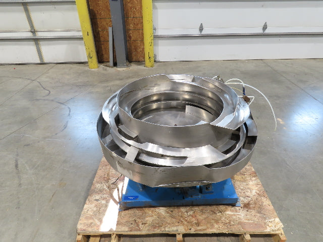 Vibratory Parts Feeder 38" Stainless Bowl 115V
