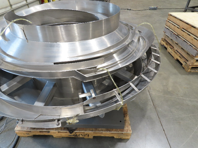 United Toolers Vibratory Parts Feeder 66" Stainless Bowl 115V