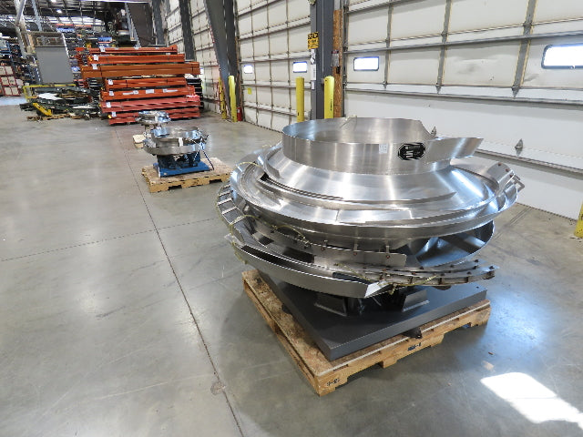 United Toolers Vibratory Parts Feeder 66" Stainless Bowl 115V