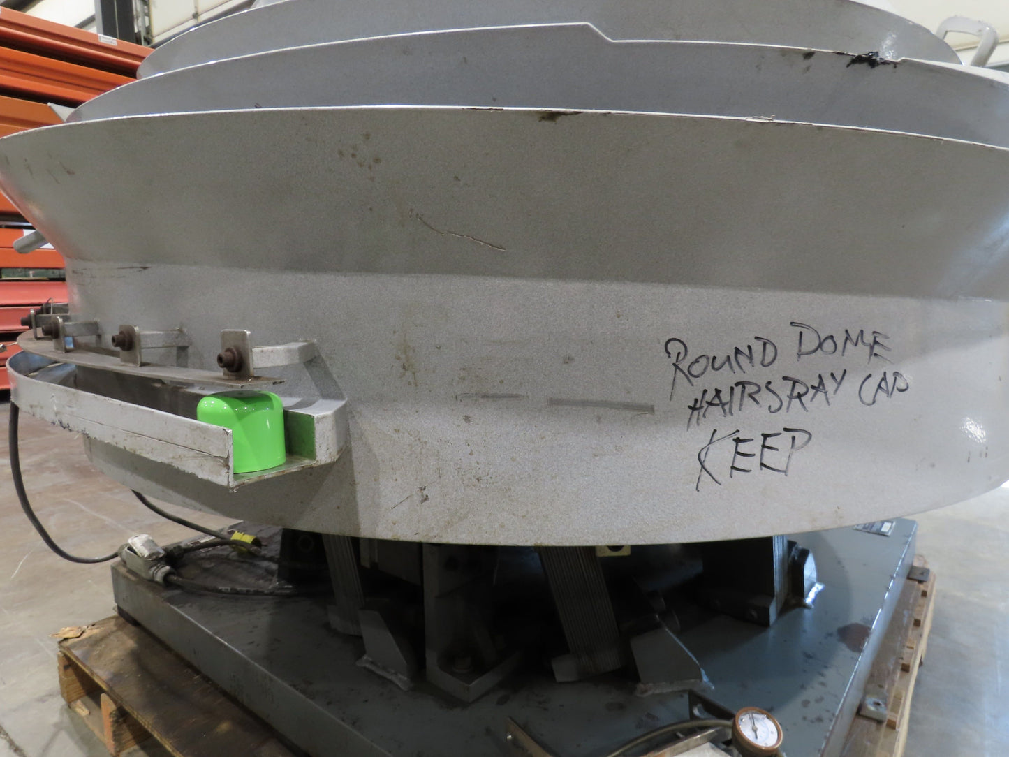 Fortville Feeders Vibratory Parts Feeder 60" Stainless Bowl 115V