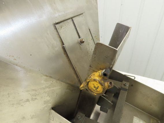 Haumiller Pneumatic Vibratory Parts Feeder Bin 24x24" Stainless Hopper