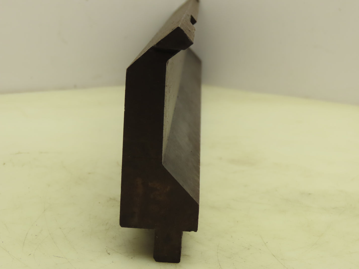 Gooseneck Press Brake Punch 23-5/8" Long 90° V 1/2" Tang 3-45/64" Tall