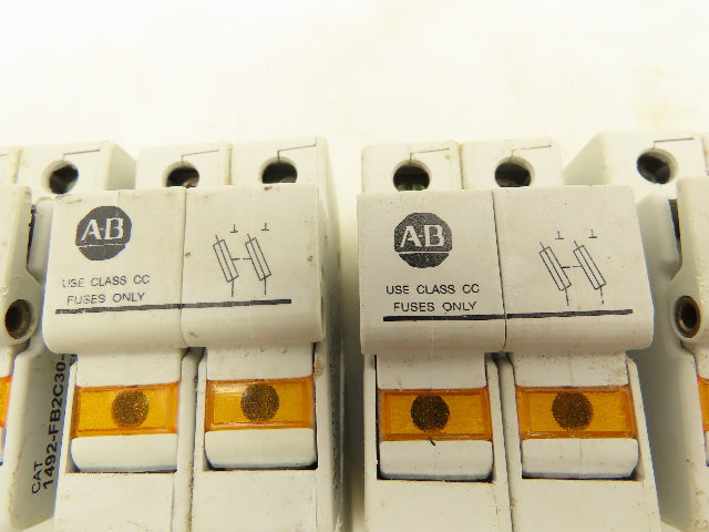Allen Bradley 1492-FB2C30-L Fuse Holder 2 Pole 600V 30A Lot of 7