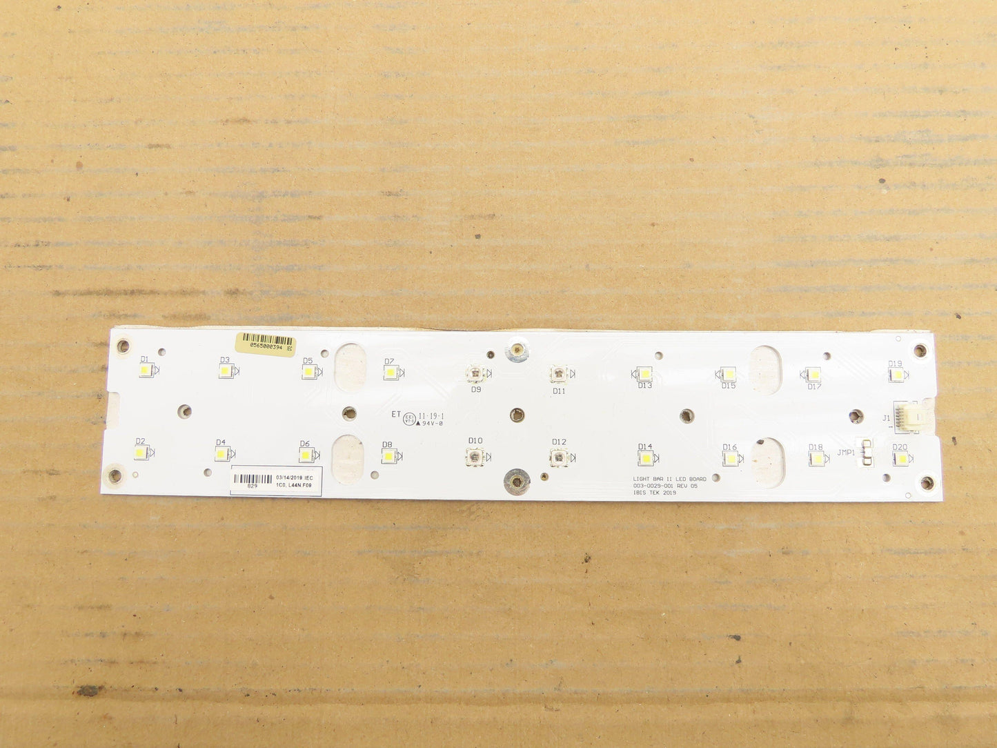 IBIS TEK 003-0029-001 PLC LED Light Bar II Circuit Board