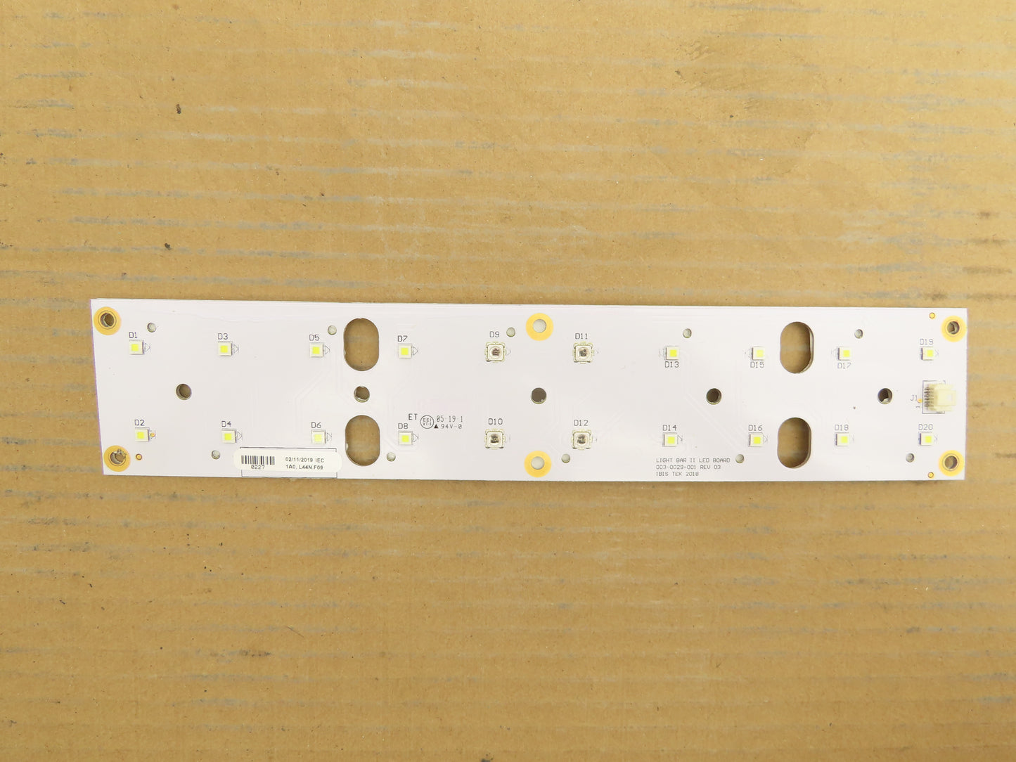IBIS TEK 003-0029-001 PLC LED Light Bar II Circuit Board
