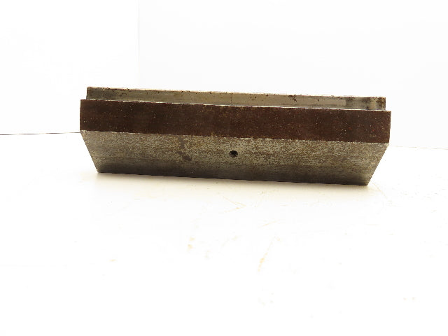 Press Brake Die 9-3/4" Long 90° V 1/2" Tang 1-47/64" W 2-3/4" H Offset