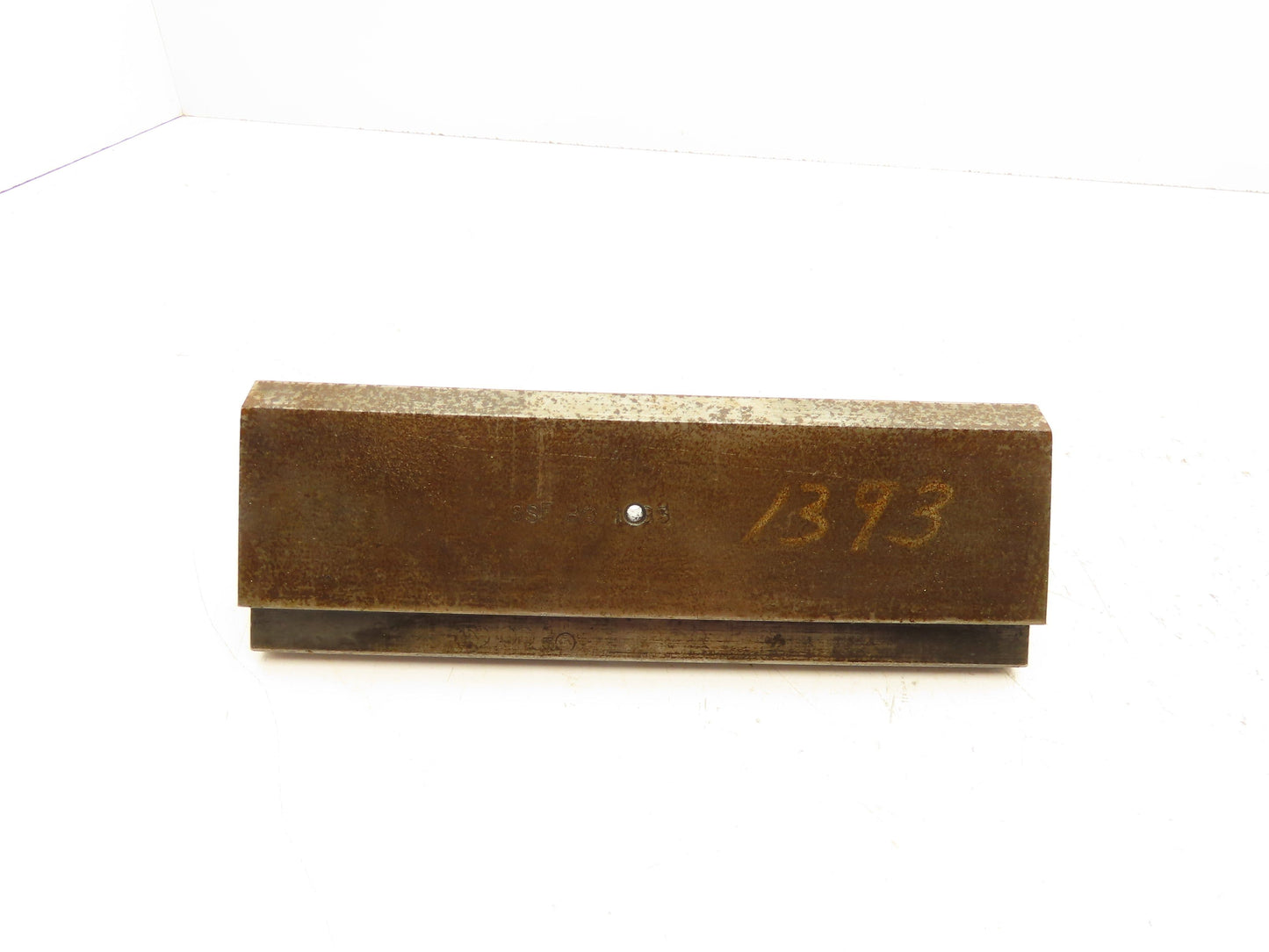 Press Brake Die 9-3/4" Long 90° V 1/2" Tang 1-47/64" W 2-3/4" H Offset