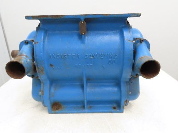 ACS Ancaster Conveying Aero-Flow Pneumatic Rotary Airlock Valve 6x14" Flange