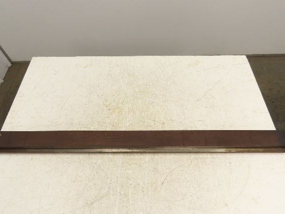Press Brake Die 50-3/8" Long 145°V 1/2" Tang 1-7/8" Wide 2-13/16" H