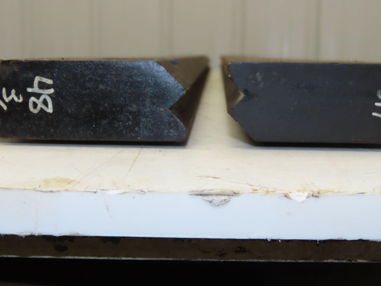 Press Brake Die Punch Set 48-1/4" Long 90° V 1-5/32" W 2-3/4" H 15/32x1/4" V