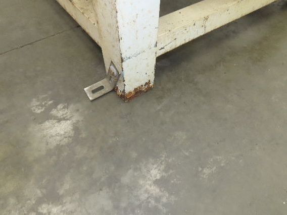 1" Aluminum Top Steel Base Work Bench Table 54"x 40"x 21-32"Adjustable Height