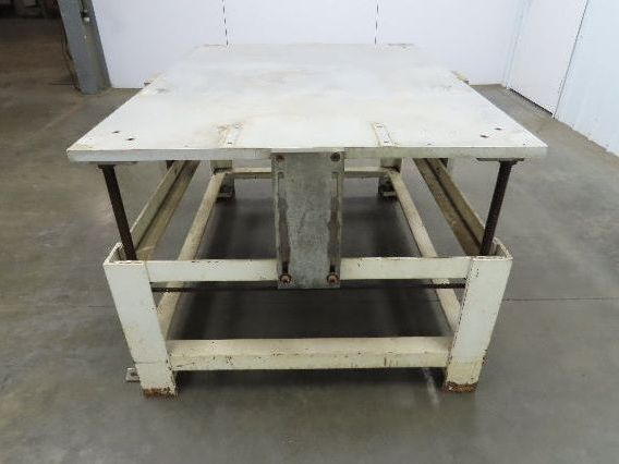 1" Aluminum Top Steel Base Work Bench Table 54"x 40"x 21-32"Adjustable Height