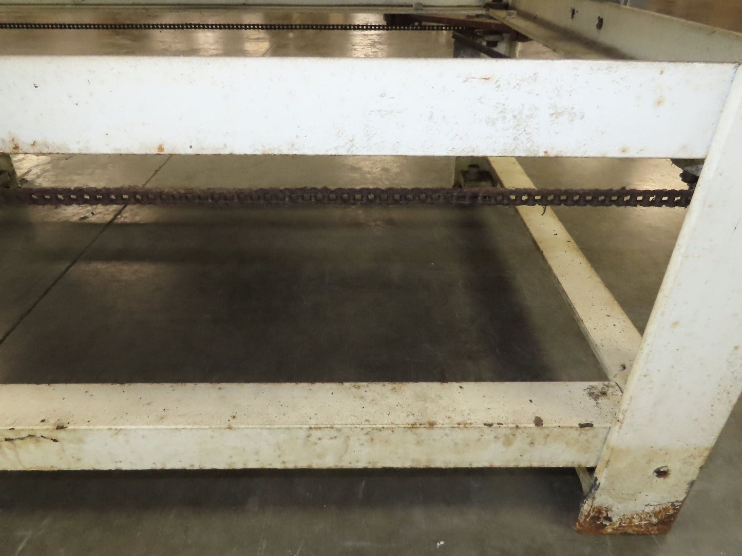 1" Aluminum Top Steel Base Work Bench Table 54"x 40"x 21-32"Adjustable Height