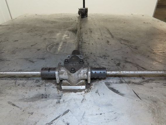 1" Aluminum Top Steel Base Work Bench Table 40"x40" x 25-36"Adjustable Height