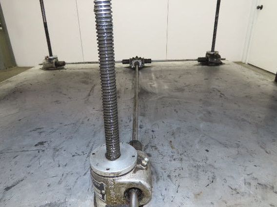1" Aluminum Top Steel Base Work Bench Table 40"x40" x 25-36"Adjustable Height