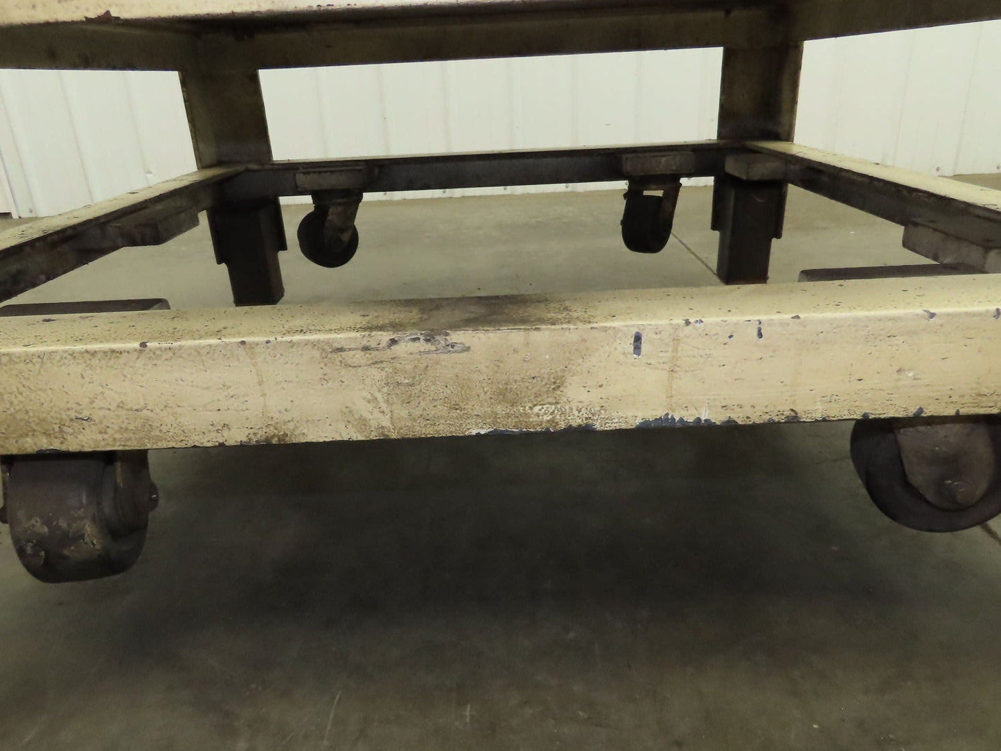 1" Aluminum Top Steel Base Work Bench Table 40"x40" x 25-36"Adjustable Height