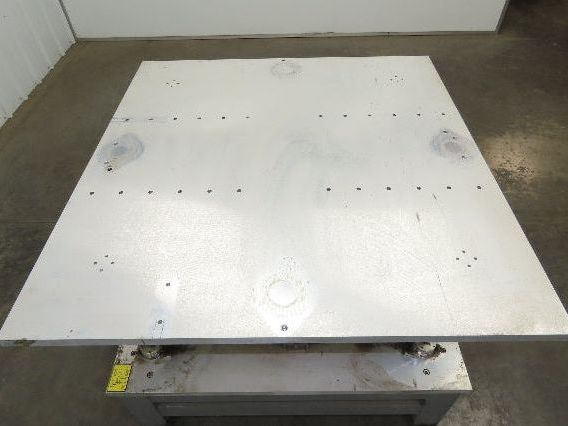 1" Aluminum Top Steel Base Work Bench Table 43"x45" x 18-30"Adjustable Height