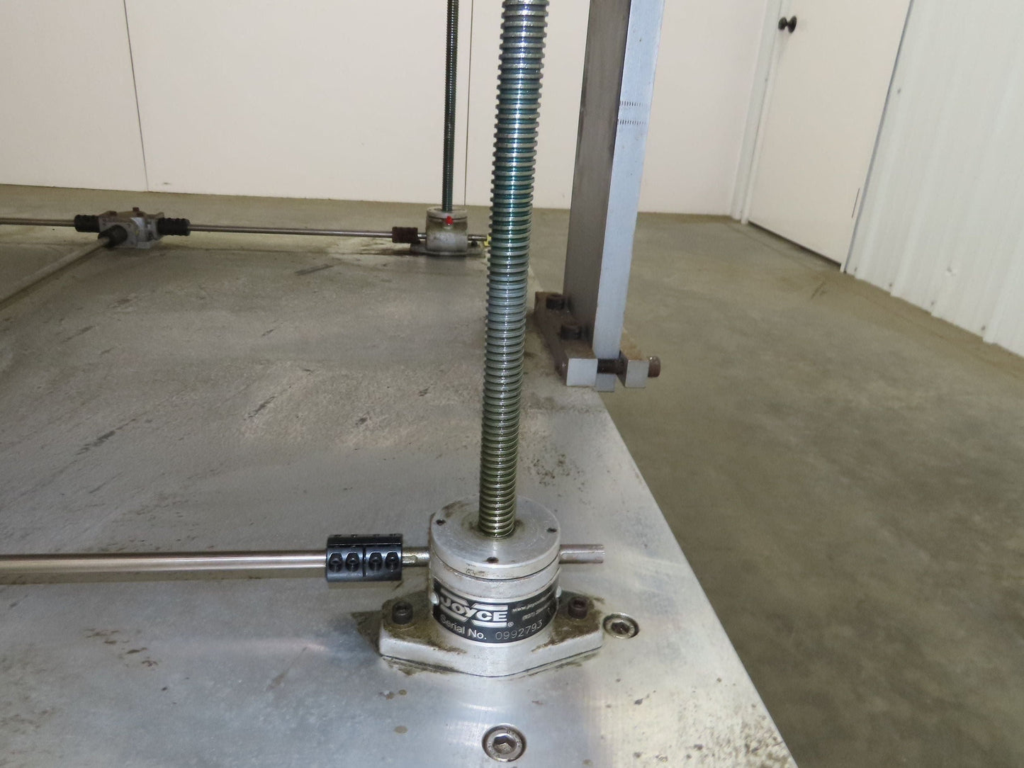 1" Aluminum Top Steel Base Work Bench Table 43"x45" x 18-30"Adjustable Height