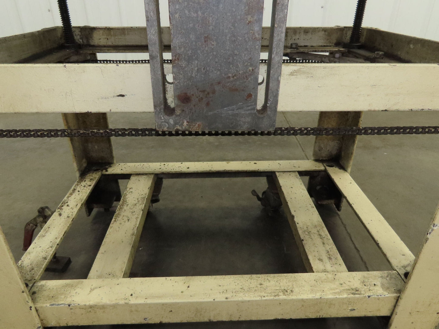 1" Aluminum Top Steel Base Work Bench Table 24"x36" x 26-36"Adjustable Height