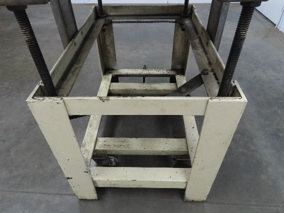 1" Aluminum Top Steel Base Work Bench Table 24"x36" x 26-36"Adjustable Height