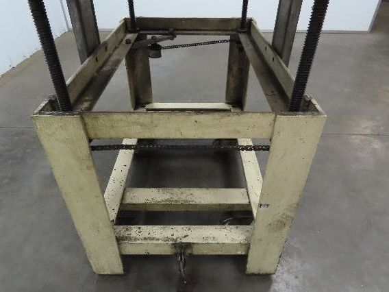 1" Aluminum Top Steel Base Work Bench Table 24"x36" x 26-36"Adjustable Height