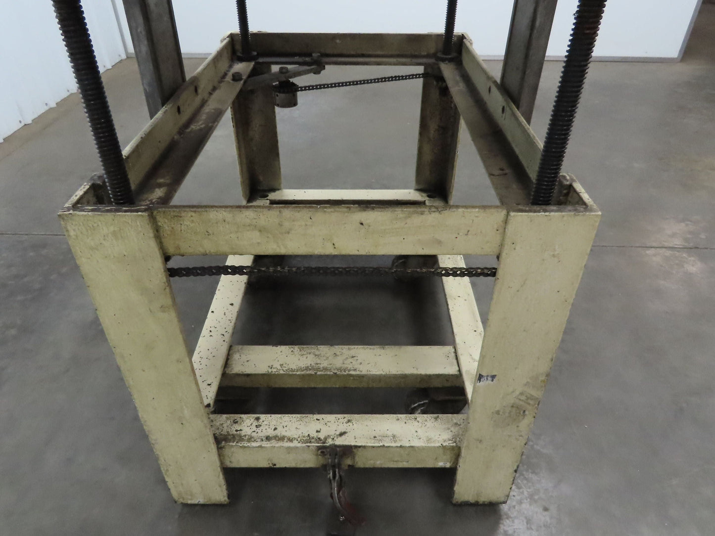1" Aluminum Top Steel Base Work Bench Table 24"x36" x 26-36"Adjustable Height