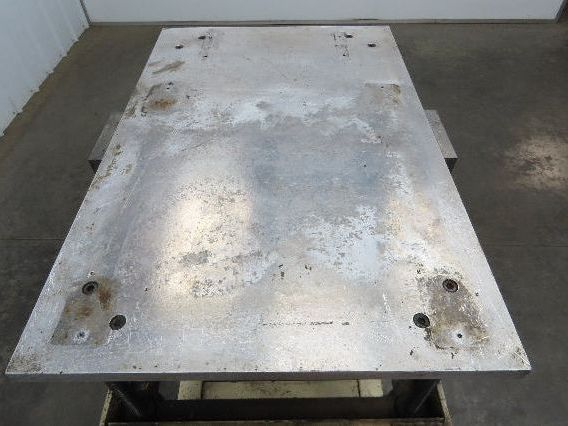 1" Aluminum Top Steel Base Work Bench Table 24"x36" x 26-36"Adjustable Height