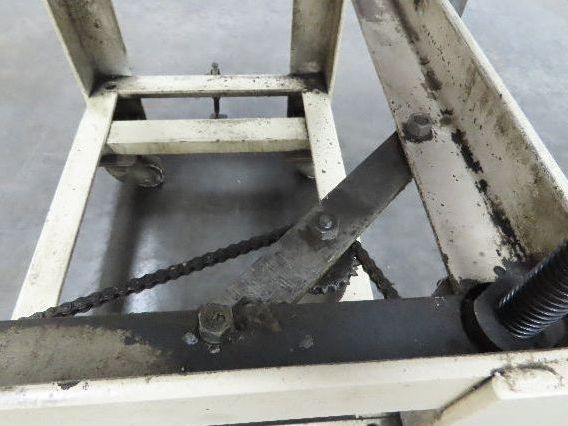 1" Aluminum Top Steel Base Work Bench Table 24"x36" x 26-36"Adjustable Height