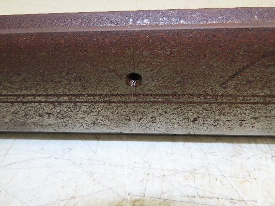 Press Brake Die Punch Set 49" Long 90° V 1/2" Tang 1-5/32" Wide