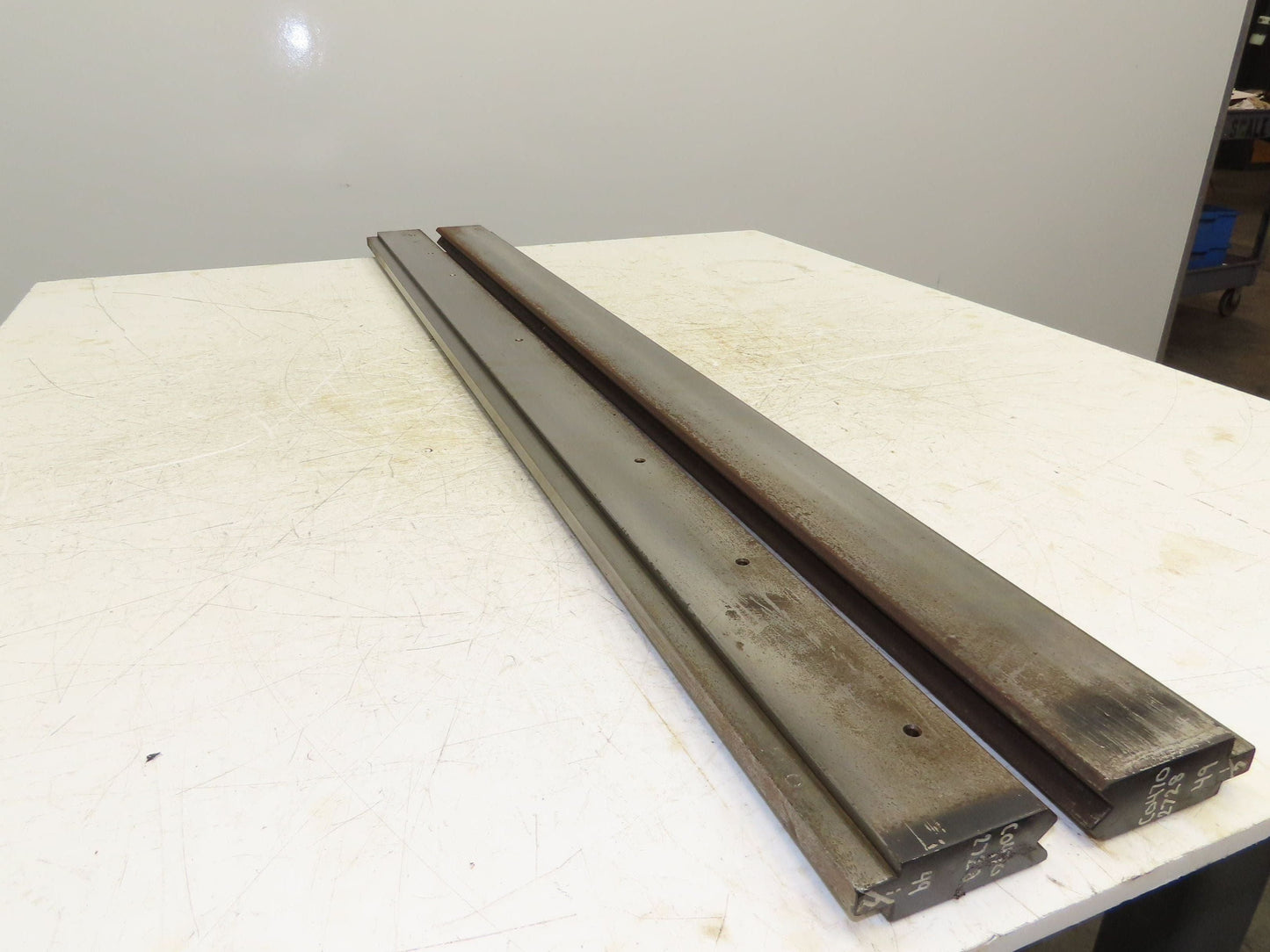 Press Brake Die Punch Set 49" Long 90° V 1/2" Tang 1-5/32" Wide