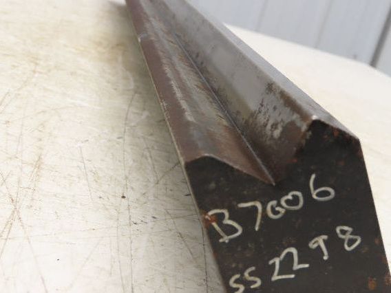 Press Brake Die 36-1/2" Long 90° V 1/2" Tang 1-31/32" W 2-3/4" H 1-1/8"x9/16" V