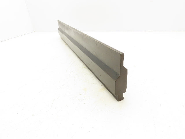 Press Brake Punch Die 27-1/8" Long 9/32" Square 1/2" Safety Tang 3-5/8" H