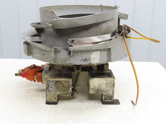 Fortville Feeders Vibco 250 Pneumatic Vibratory Parts Feeder 20" Stainless Bowl