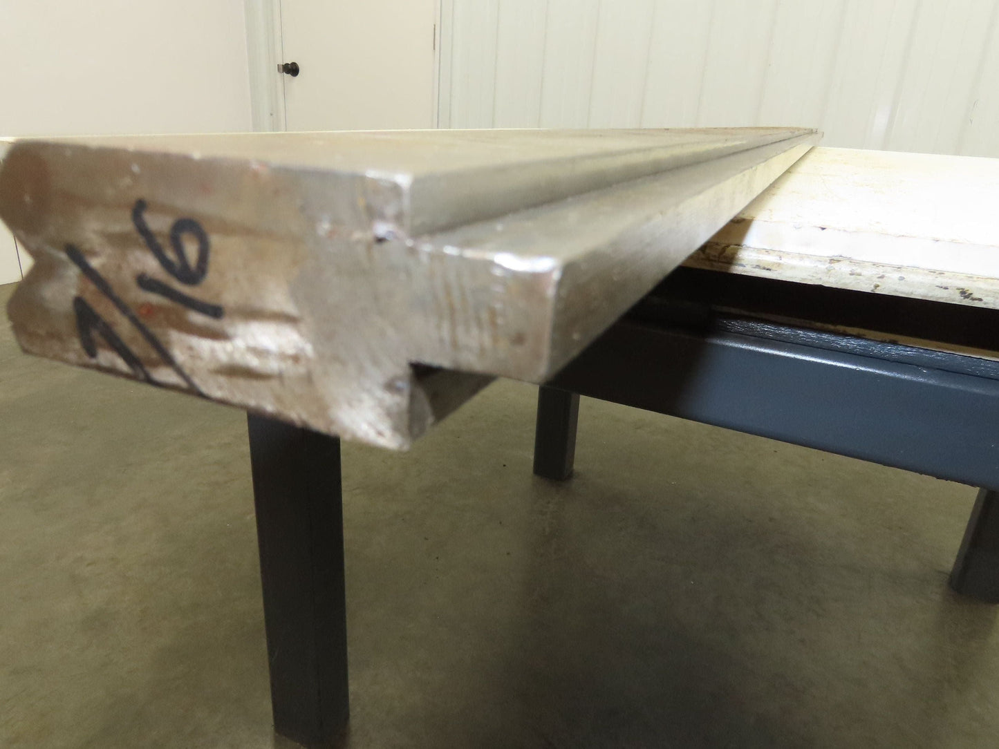 Press Brake Die 74" Long 90° V 1/2" Tang Offset 2-5/8" H 1-7/32" Wide