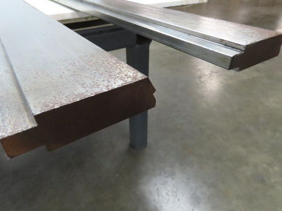Press Brake Punch Die Set 73" Long 90°V 1/2" Tang 15/16" W 2-3/4" H