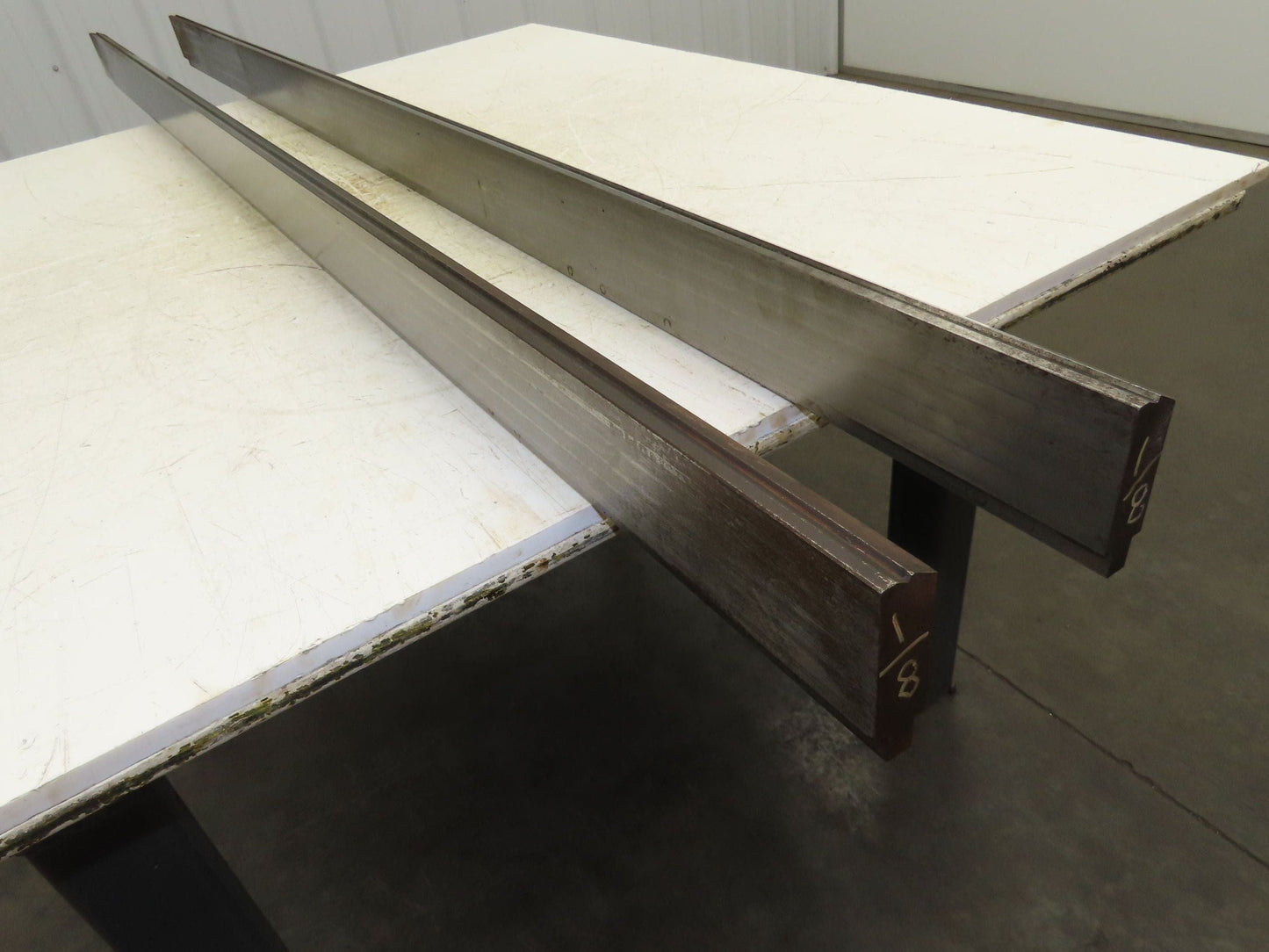 Press Brake Punch Die Set 73" Long 90°V 1/2" Tang 15/16" W 2-3/4" H