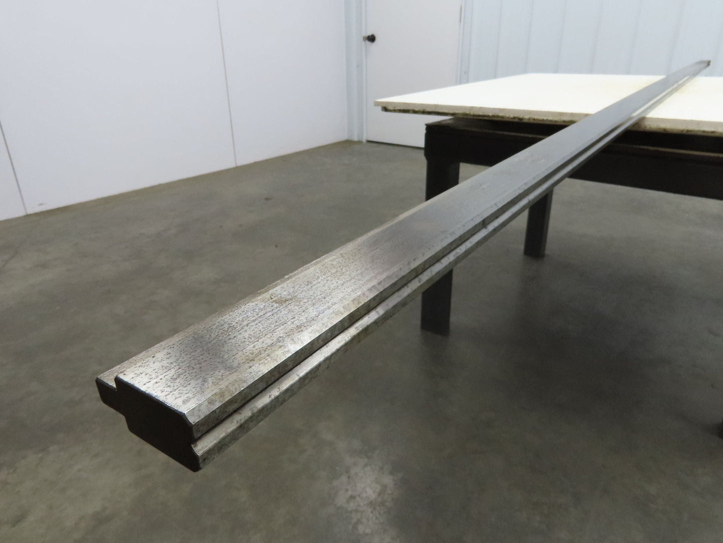 Press Brake Die 121" Long 90° V 1/2" Tang 1-1/16" W 1-3/4" H 7/32x9/64" V