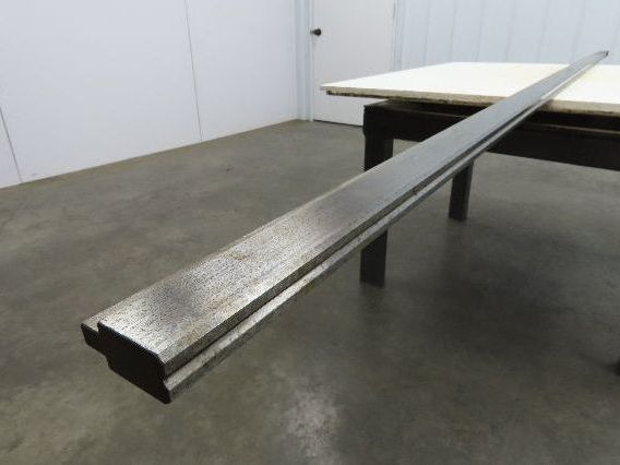 Press Brake Die 121" Long 90° V 1/2" Tang 1-1/16" W 1-3/4" H 7/32x9/64" V
