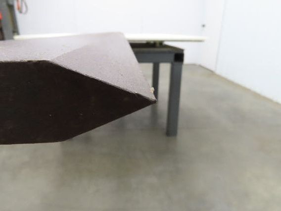 Press Brake Punch 146-1/4" Long 45° Acute V 1/2" Tang 1" W 3-3/4" H
