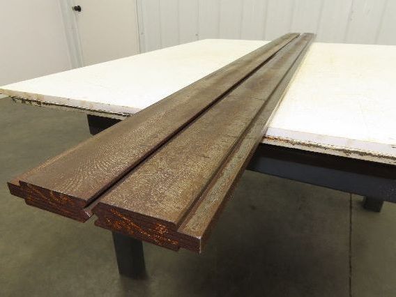 Press Brake Punch Die Set 71-3/8" Long 90° V 1/2" Tang 31/32" W 2-11/16" H