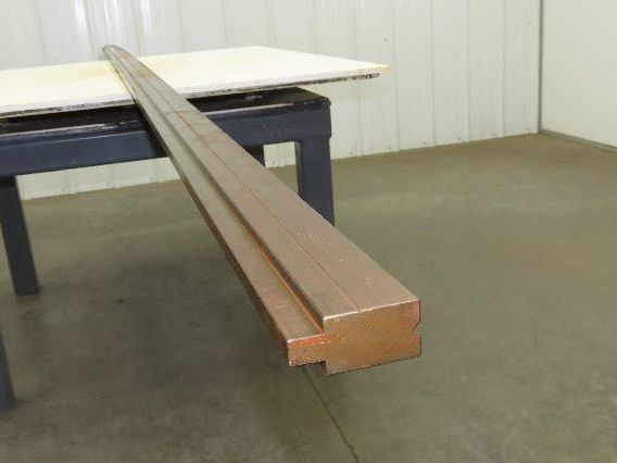 Press Brake Die 145" Long 90° V 1/2" Tang 1-3/32"W 1-3/4"H 1/4x5/32" V