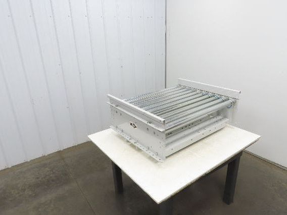 Roach 36"BF x 30"L Powered Roller Conveyor Section 130VDC O-Ring Belt Drive
